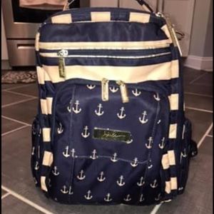 Jujube Be Right Back diaper bag in The Commodore